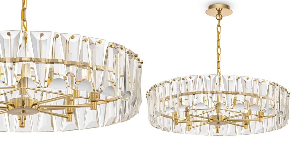 Люстра Ruby Crystal Chandelier Gold 75 Люстра Ruby Crystal Chandelier Gold 75 - Loft-Concept в Грозном
