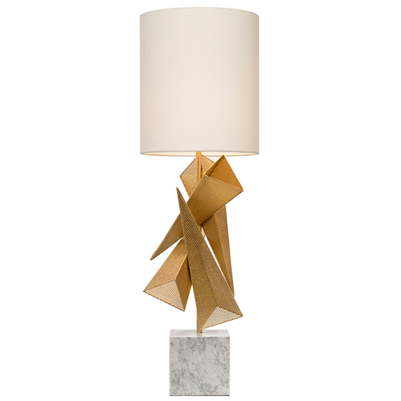 Настольная лампа Shine by S.H.O TRYSTAN TABLE LAMP Золотой Серый Молочный Настольная лампа Shine by S.H.O TRYSTAN TABLE LAMP Золотой Серый Молочный в Грозном | Loft Concept