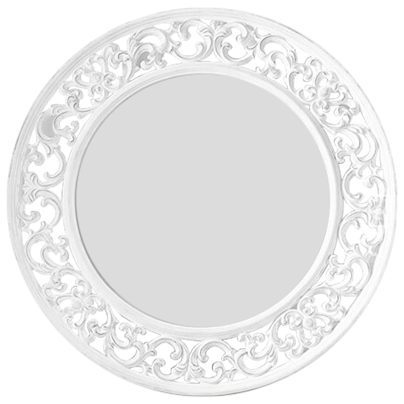 Зеркало Ursins Mirror Белый винтажная патина Зеркало Ursins Mirror Белый винтажная патина в Грозном | Loft Concept