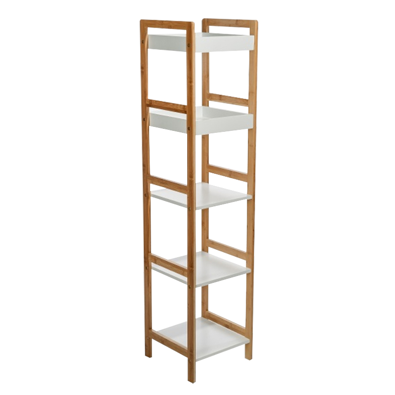 Стеллаж Stockholm White & Beige Slim Белый Бежевый Стеллаж Stockholm White & Beige Slim Белый Бежевый в Грозном | Loft Concept