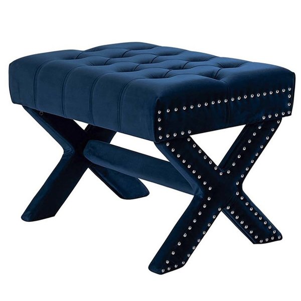 Оттоманка Fantastic X Bench Ottoman Темно-синий Оттоманка Fantastic X Bench Ottoman Темно-синий в Грозном | Loft Concept