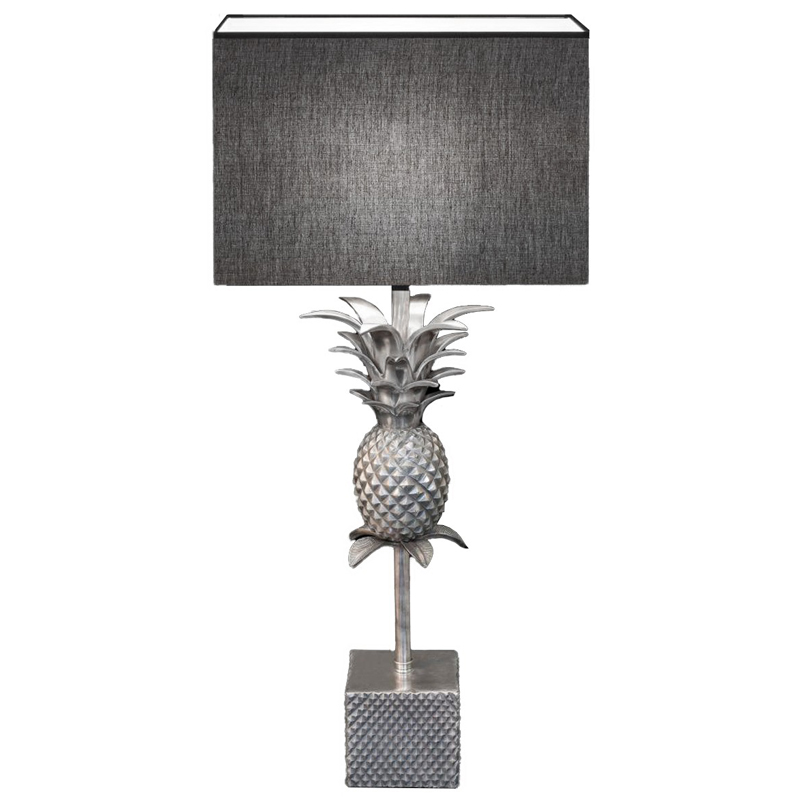 Настольная лампа LAMPTABLE PINEAPPLE STRAIGHT Gray Серый Серебряный Настольная лампа LAMPTABLE PINEAPPLE STRAIGHT Gray Серый Серебряный в Грозном | Loft Concept
