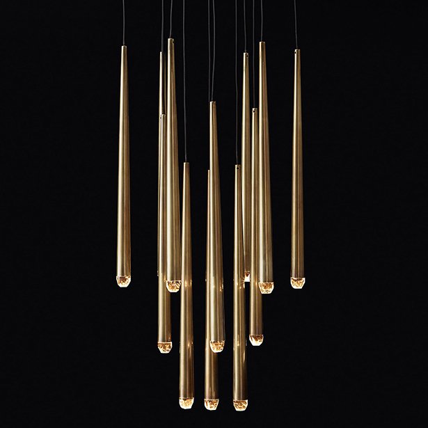 Люстра RH Aquitaine Round Chandelier Бронза Люстра RH Aquitaine Round Chandelier Бронза в Грозном | Loft Concept
