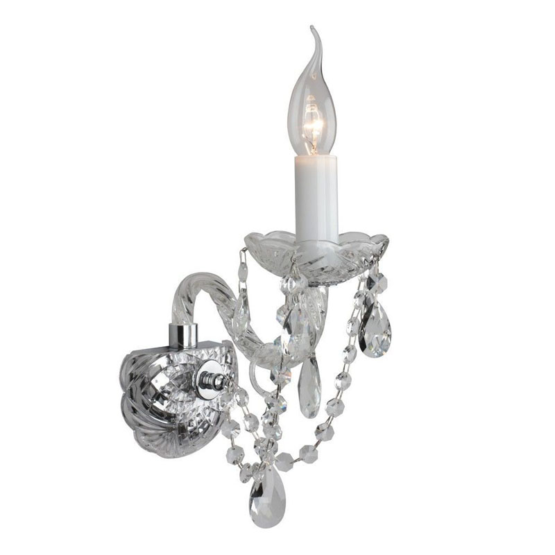 Бра Candle Chrome без Плафона Хром Бра Candle Chrome без Плафона Хром в Грозном | Loft Concept