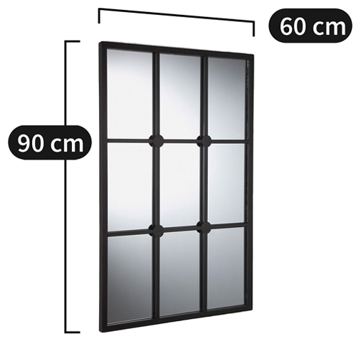 Зеркало-окно Rect Black 90 Зеркало-окно Rect Black 90 в Грозном