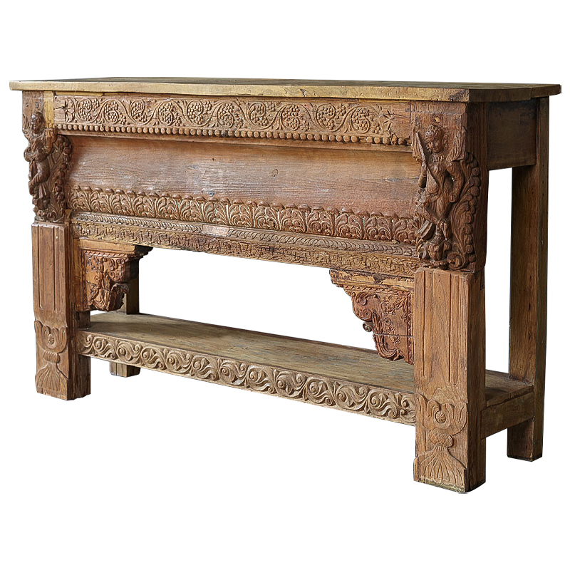Консоль Sathwik Console Древесина Консоль Sathwik Console Древесина в Грозном | Loft Concept