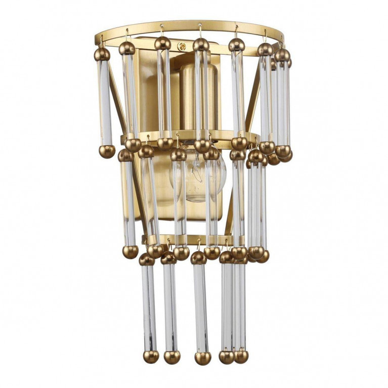 Бра Restoration Hardware Luciano Wall Lamp Латунь Прозрачный Бра Restoration Hardware Luciano Wall Lamp Латунь Прозрачный в Грозном | Loft Concept