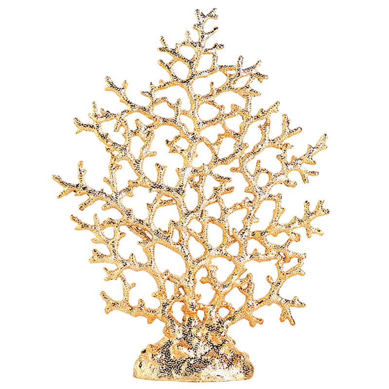 Статуэтка золотой коралл Coral Decor Gold Золотой Статуэтка золотой коралл Coral Decor Gold Золотой в Грозном | Loft Concept