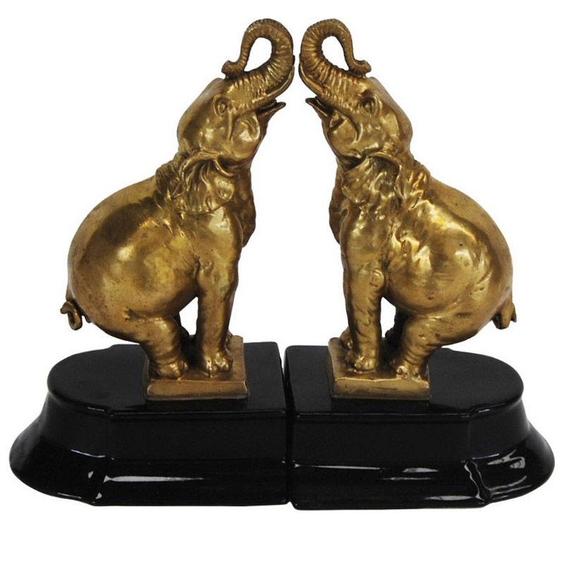 Держатель для книг Golden Elephants Золотой Черный Держатель для книг Golden Elephants Золотой Черный в Грозном | Loft Concept