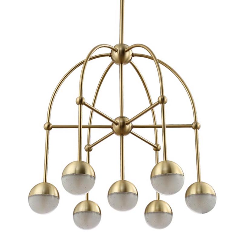 Люстра Heidy Bronze Chandelier 7 Бронза Люстра Heidy Bronze Chandelier 7 Бронза в Грозном | Loft Concept