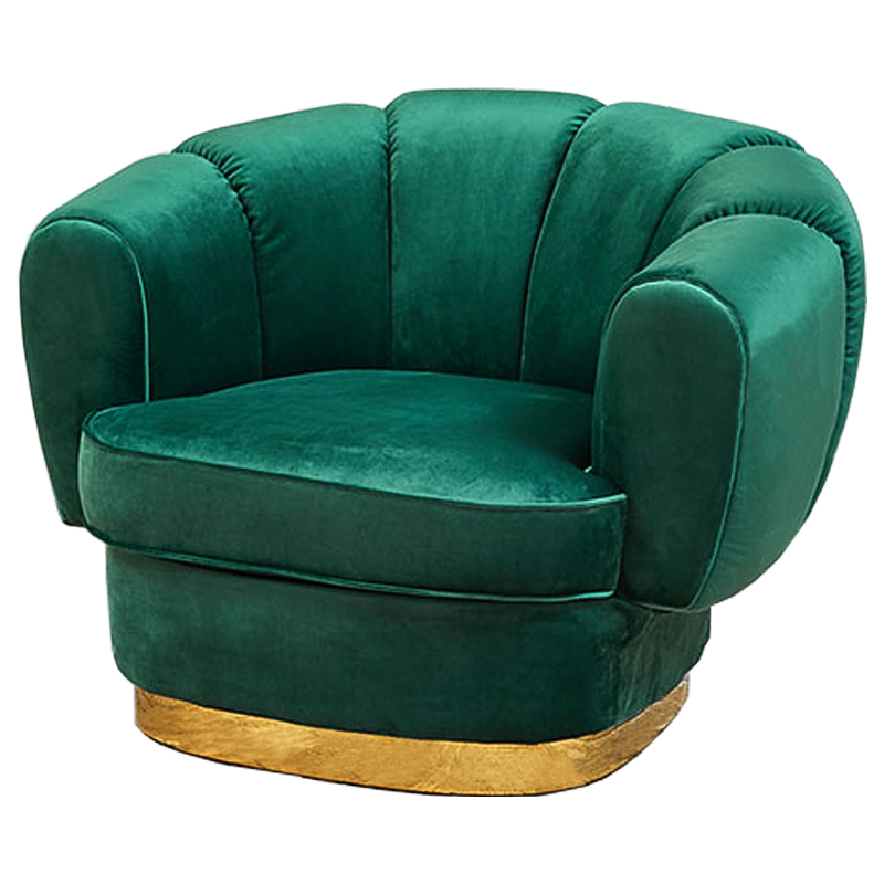 Кресло Emerald Softness Armchair Изумрудный Глянцевое золото Кресло Emerald Softness Armchair Изумрудный Глянцевое золото в Грозном | Loft Concept