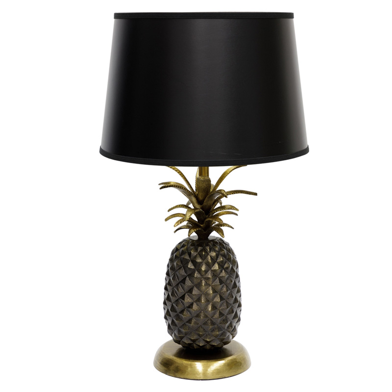 Настольная лампа Tropical Pineapple Черный Золотой Настольная лампа Tropical Pineapple Черный Золотой в Грозном | Loft Concept