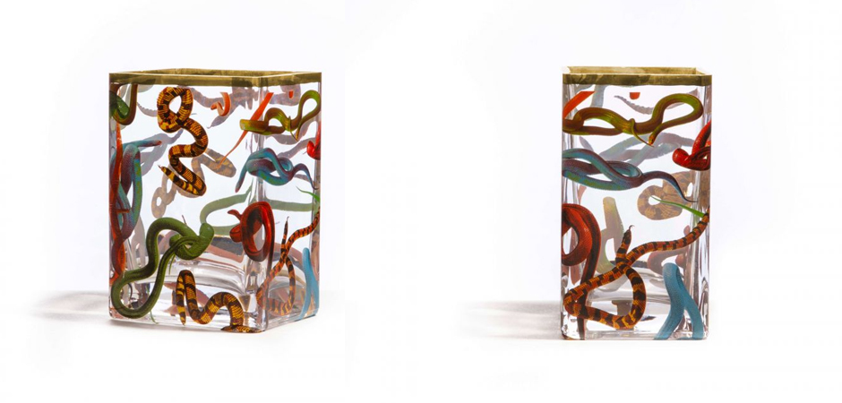 Ваза Glass Vase Snakes - Loft-Concept в Грозном