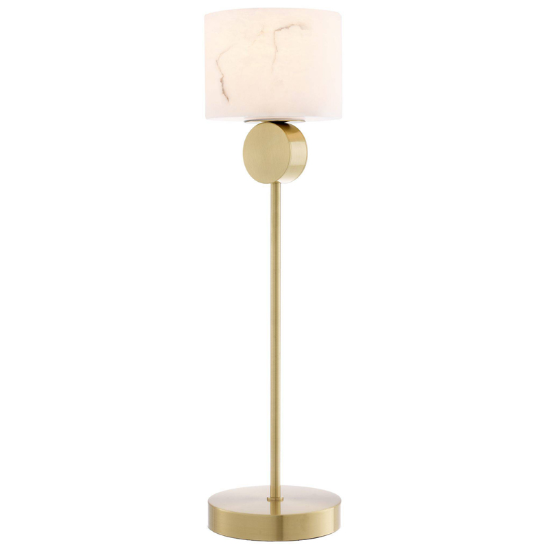 Настольная лампа Eichholtz Table Lamp Etruscan Латунь Белый Настольная лампа Eichholtz Table Lamp Etruscan Латунь Белый в Грозном | Loft Concept