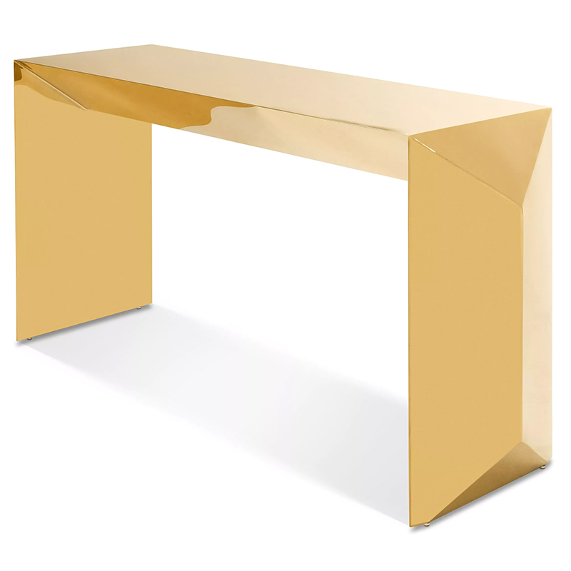 Консоль Eichholtz Console Table Carlow Gold Золотой Консоль Eichholtz Console Table Carlow Gold Золотой в Грозном | Loft Concept
