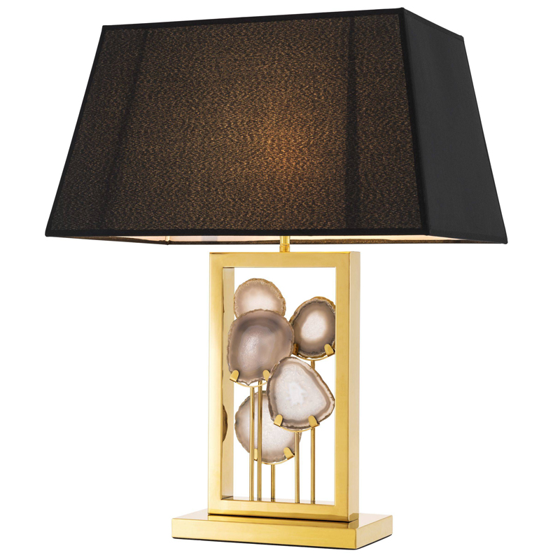 Настольная лампа Eichholtz Table Lamp Margiela Глянцевое золото Черный Настольная лампа Eichholtz Table Lamp Margiela Глянцевое золото Черный в Грозном | Loft Concept