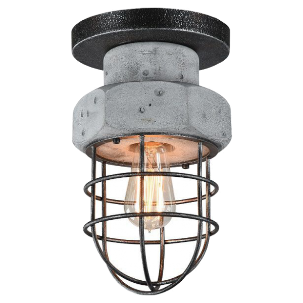 Потолочный светильник Concrete Bolt Chandelier Потолочный светильник Concrete Bolt Chandelier в Грозном | Loft Concept