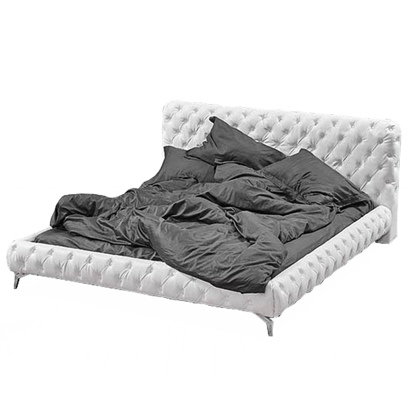 Кровать Softness Bed Белый Кровать Softness Bed Белый в Грозном | Loft Concept