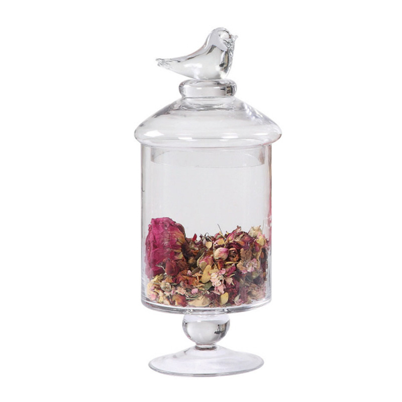 Ваза Glass Vase With Lid Ваза Glass Vase With Lid в Грозном | Loft Concept