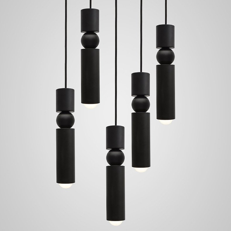 Подвесной светильник Fulcrum by Lee Broom Black Черный Подвесной светильник Fulcrum by Lee Broom Black Черный в Грозном | Loft Concept
