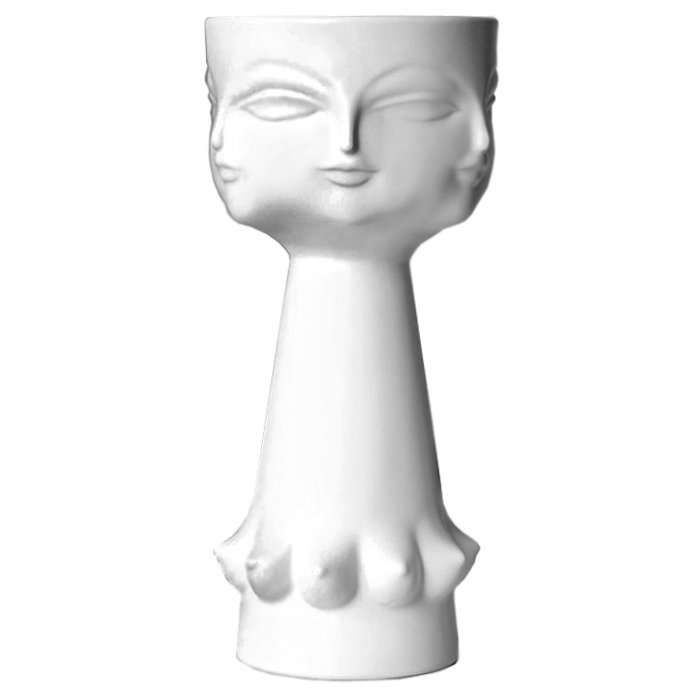 Ваза GEROGIA VASE II Белый Ваза GEROGIA VASE II Белый в Грозном | Loft Concept