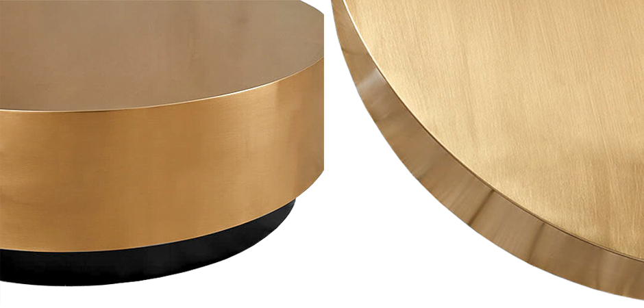 Кофейный столик Gold Washer Coffee Table Кофейный столик Gold Washer Coffee Table - Loft-Concept в Грозном