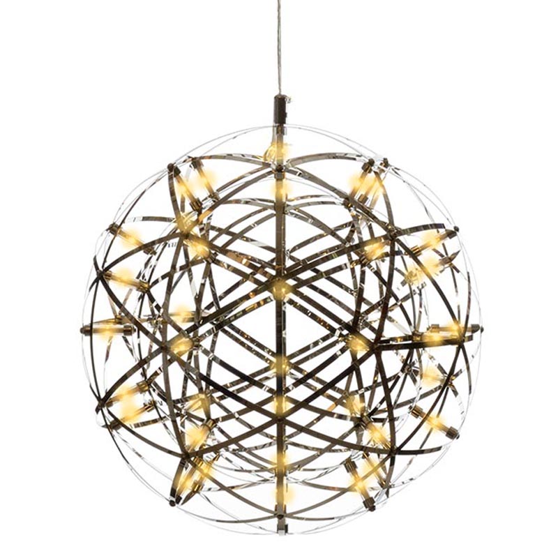 Люстра Moooi 3D Sphere Yellow lamp S Хром Люстра Moooi 3D Sphere Yellow lamp S Хром в Грозном | Loft Concept