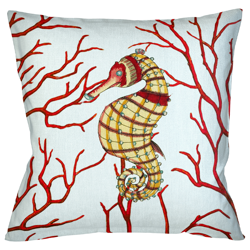 Декоративная подушка Seashell Still Life 15 Мульти Декоративная подушка Seashell Still Life 15 Мульти в Грозном | Loft Concept