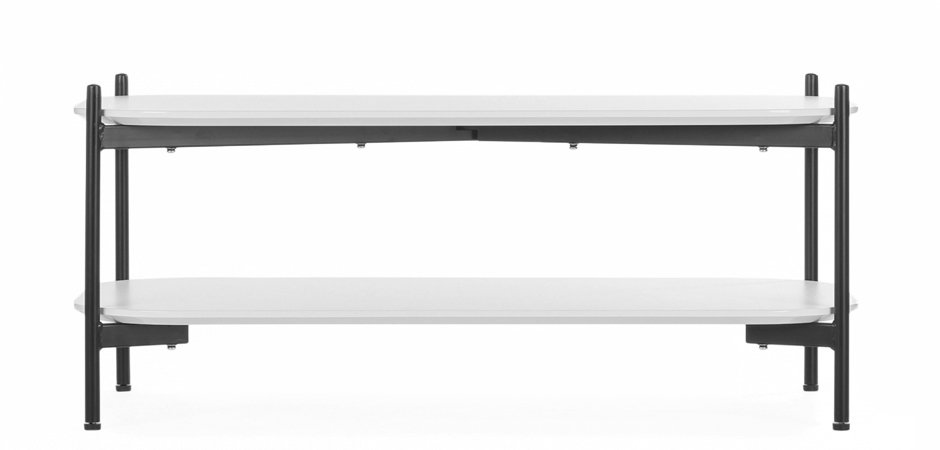 Кофейный стол two shelves WHITE Кофейный стол two shelves WHITE - Loft-Concept в Грозном