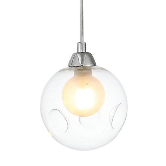 Светильник Bocci 28.1 Single Pendant Хром Прозрачный (Transparent) Светильник Bocci 28.1 Single Pendant Хром Прозрачный (Transparent) в Грозном | Loft Concept