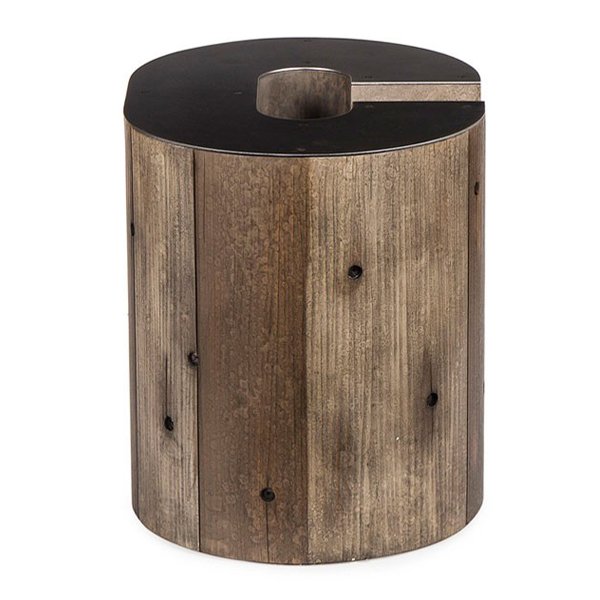 Столик Wooden Alphabet С Side Table Графит Коричневый Столик Wooden Alphabet С Side Table Графит Коричневый в Грозном | Loft Concept