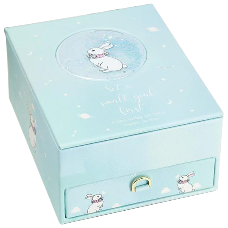 Шкатулка White Rabbits Box Бирюзовый Шкатулка White Rabbits Box Бирюзовый в Грозном | Loft Concept