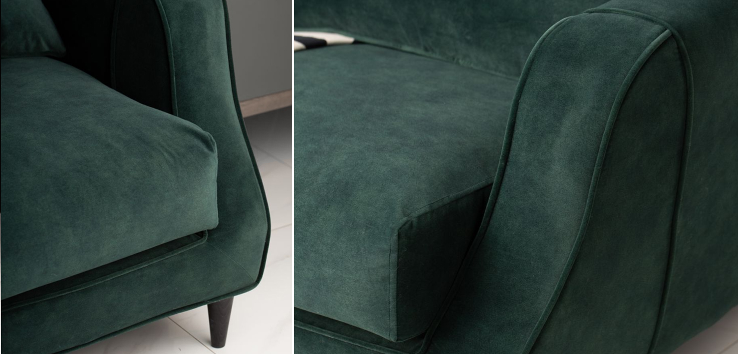 Диван Portree Sofa zel - фото №3