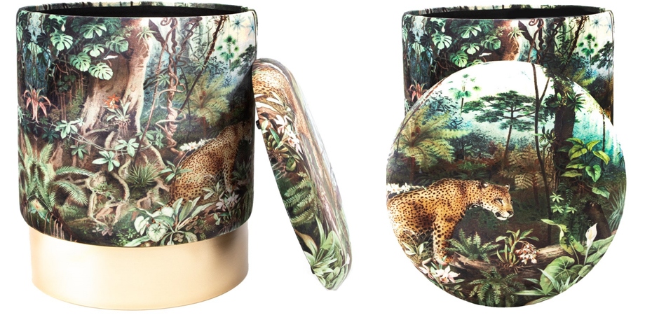 Пуф PUF Jungle Print lynx - Loft-Concept в Грозном