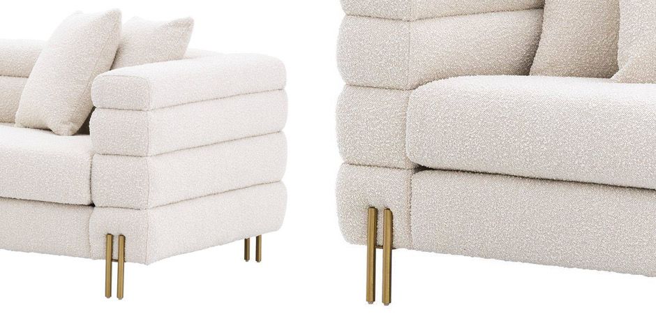 Диван Sofa York boucle cream Диван Sofa York boucle cream - Loft-Concept в Грозном