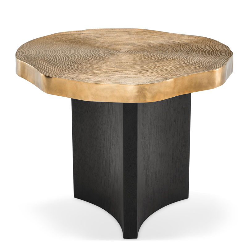 Приставной стол Eichholtz SIDE TABLE THOUSAND OAKS Черный Мрамор Nero Глянцевое золото Приставной стол Eichholtz SIDE TABLE THOUSAND OAKS Черный Мрамор Nero Глянцевое золото в Грозном | Loft Concept