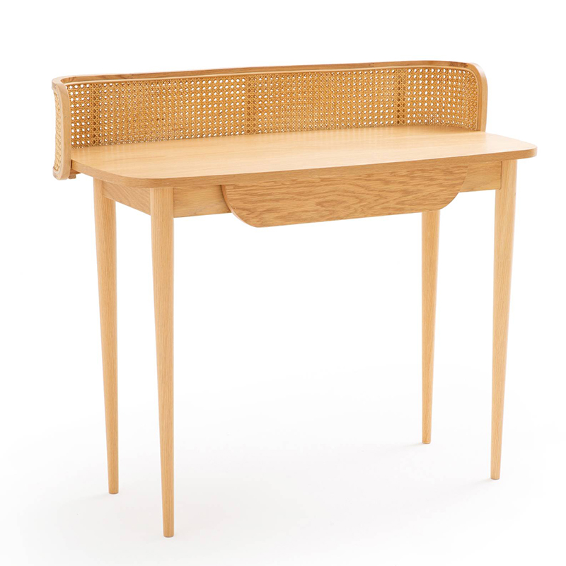 Рабочий стол Morten Wicker Table Светлый дуб Рабочий стол Morten Wicker Table Светлый дуб в Грозном | Loft Concept