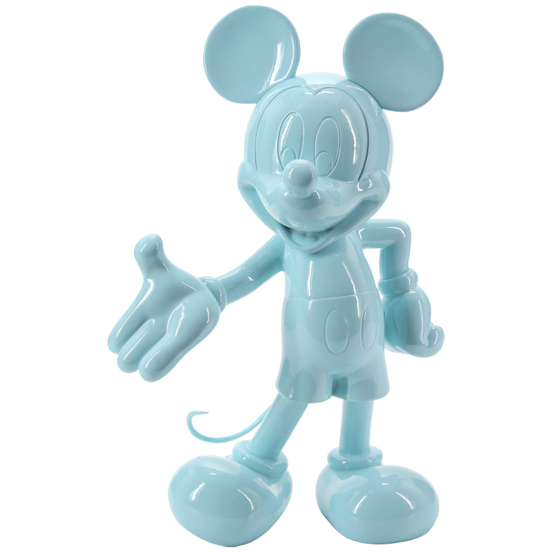 Статуэтка Mickey Mouse statuette blue Голубой пастельный Статуэтка Mickey Mouse statuette blue Голубой пастельный в Грозном | Loft Concept