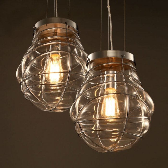 Подвесной светильник Steampunk Glass Shape Подвесной светильник Steampunk Glass Shape в Грозном | Loft Concept