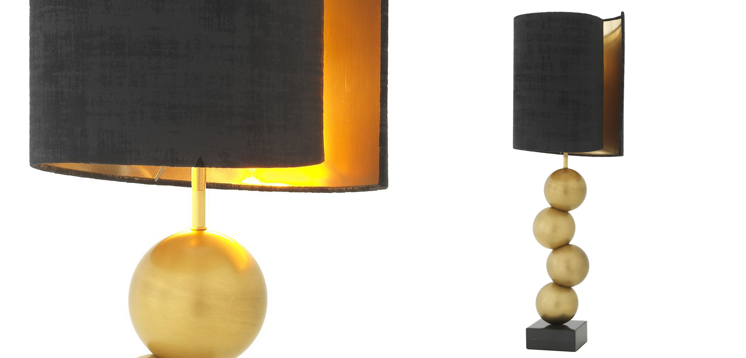 Настольная лампа Eichholtz Table Lamp Aerion Brass - фото