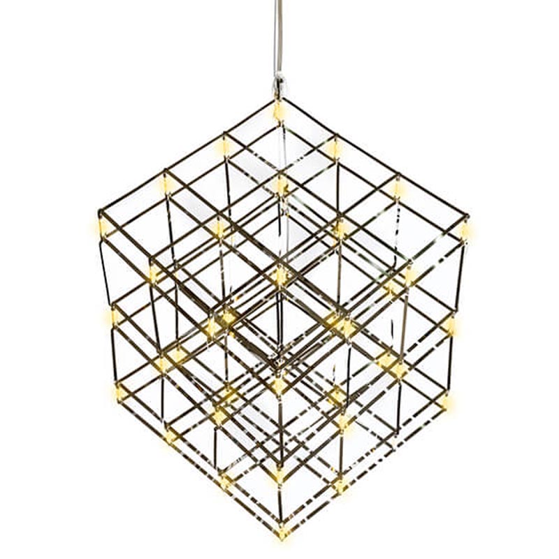 Люстра Moooi Tesseract Yellow lamp S Хром Люстра Moooi Tesseract Yellow lamp S Хром в Грозном | Loft Concept