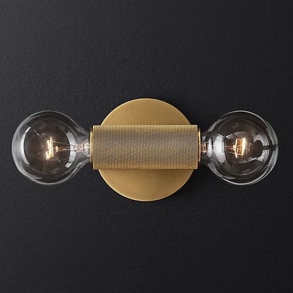 Бра RH Utilitaire Inline Sconce Brass Латунь Бра RH Utilitaire Inline Sconce Brass Латунь в Грозном | Loft Concept