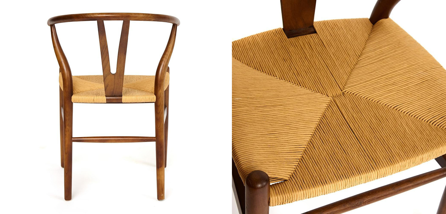 Стул Scandinavian Hand Weaving Elm ручное плетение - фото №1