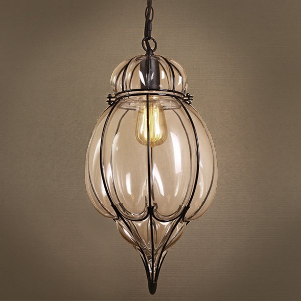 Подвесной светильник Metal Mesh and Glass Pendant IV Подвесной светильник Metal Mesh and Glass Pendant IV в Грозном | Loft Concept