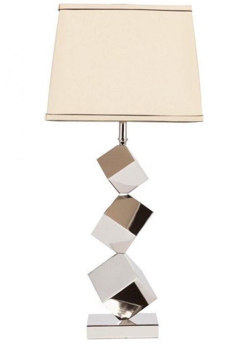 Настольная лампа Cubus Table Lamp Серебряный Настольная лампа Cubus Table Lamp Серебряный в Грозном | Loft Concept