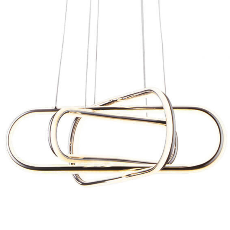 Люстра Joint Ovao Silver Chandelier Хром Люстра Joint Ovao Silver Chandelier Хром в Грозном | Loft Concept