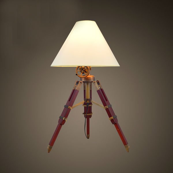 Настольная лампа Table Standing Lamp Red Бургундский красный Настольная лампа Table Standing Lamp Red Бургундский красный в Грозном | Loft Concept