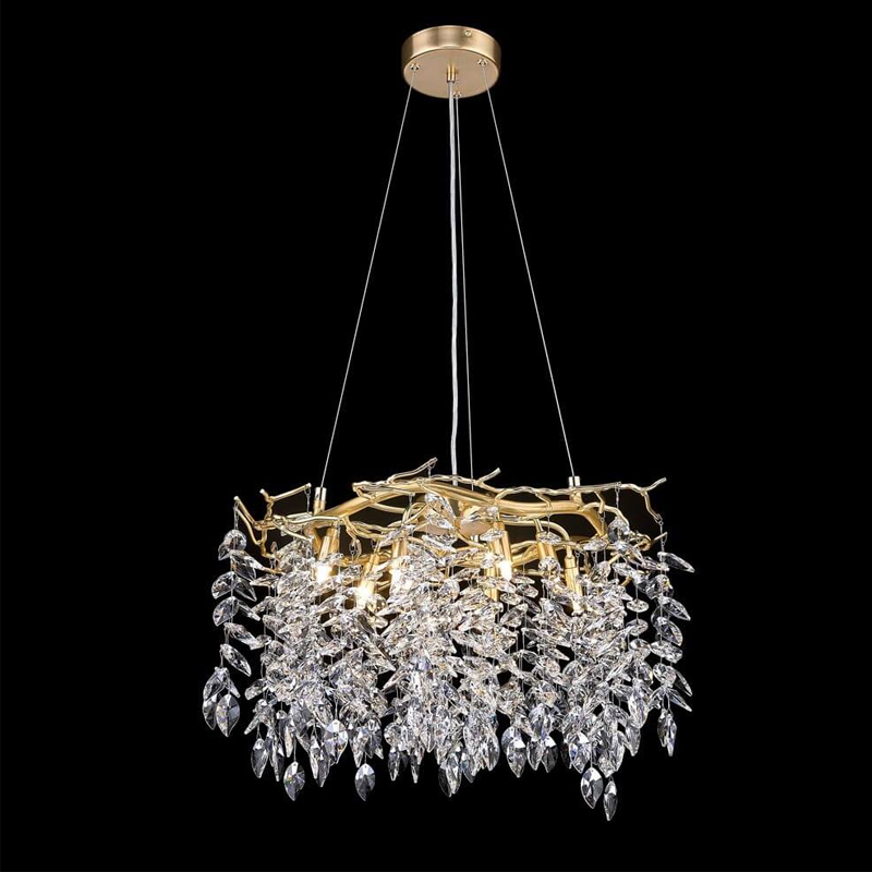 Хрустальная Люстра Diana Gold Small Золотой Хрустальная Люстра Diana Gold Small Золотой в Грозном | Loft Concept