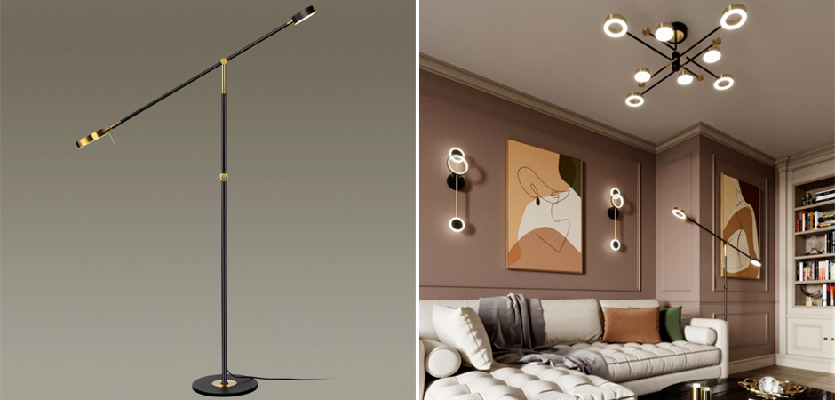 Торшер с регулировкой Bendik Lighting Торшер с регулировкой Bendik Lighting - Loft-Concept в Грозном