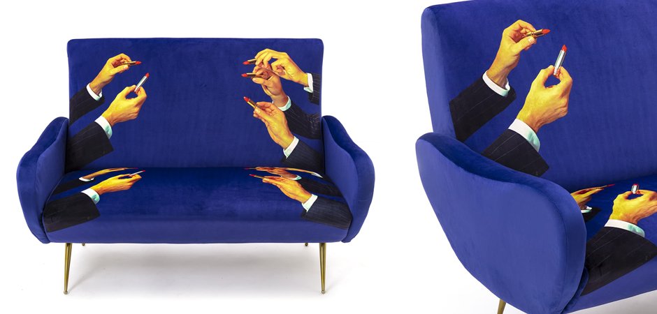 Диван Seletti Sofa Two Seater Lipsticks Диван Seletti Sofa Two Seater Lipsticks - Loft-Concept в Грозном